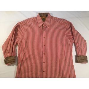 Robert Graham Button Down Striped Shirt